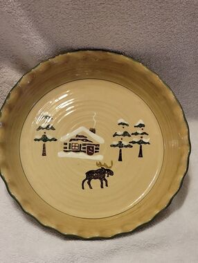 Sonoma  Ceramic Lodge Pie Plate